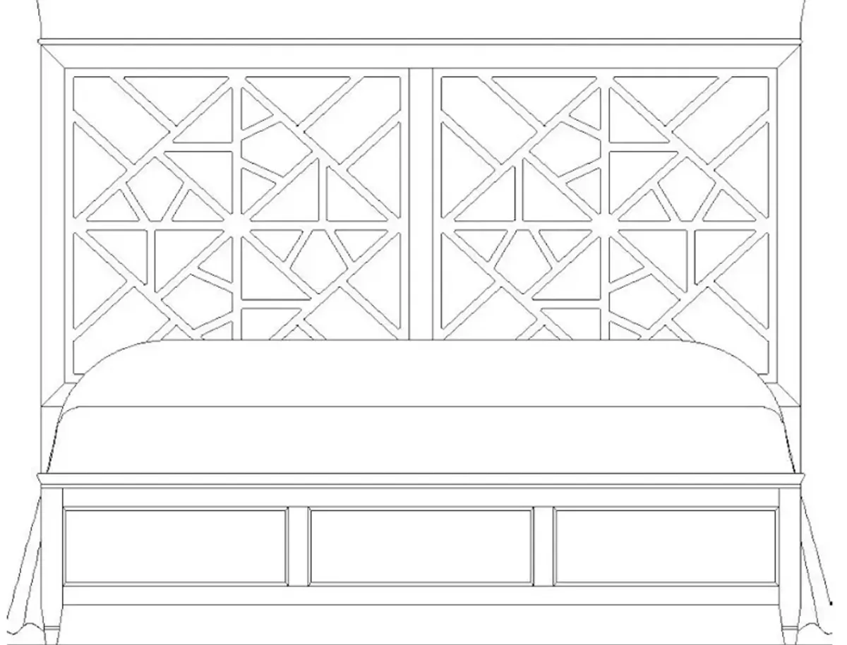 6/6 Altamonte King Bed Headboard