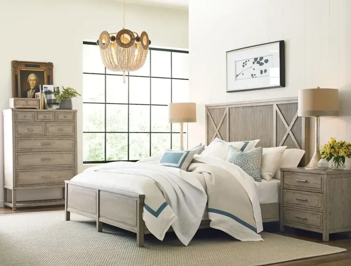 Canton Panel California King Bed Complete