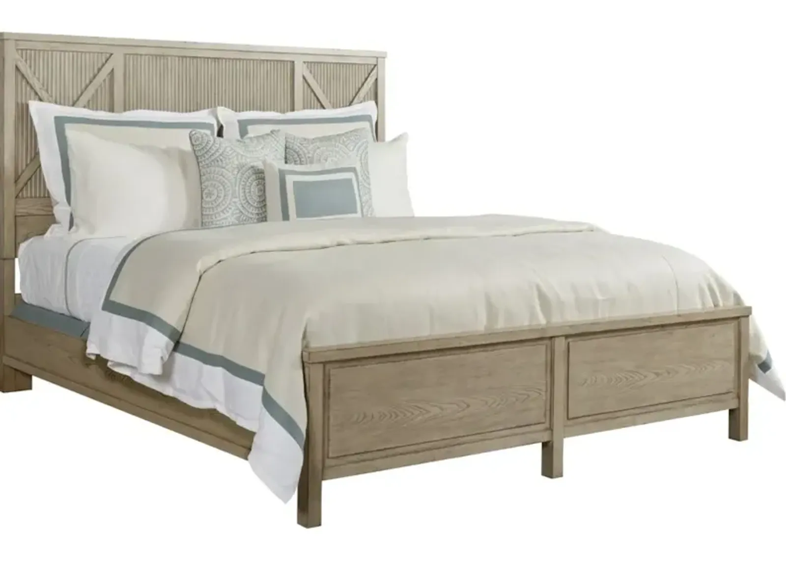 Canton Panel California King Bed Complete