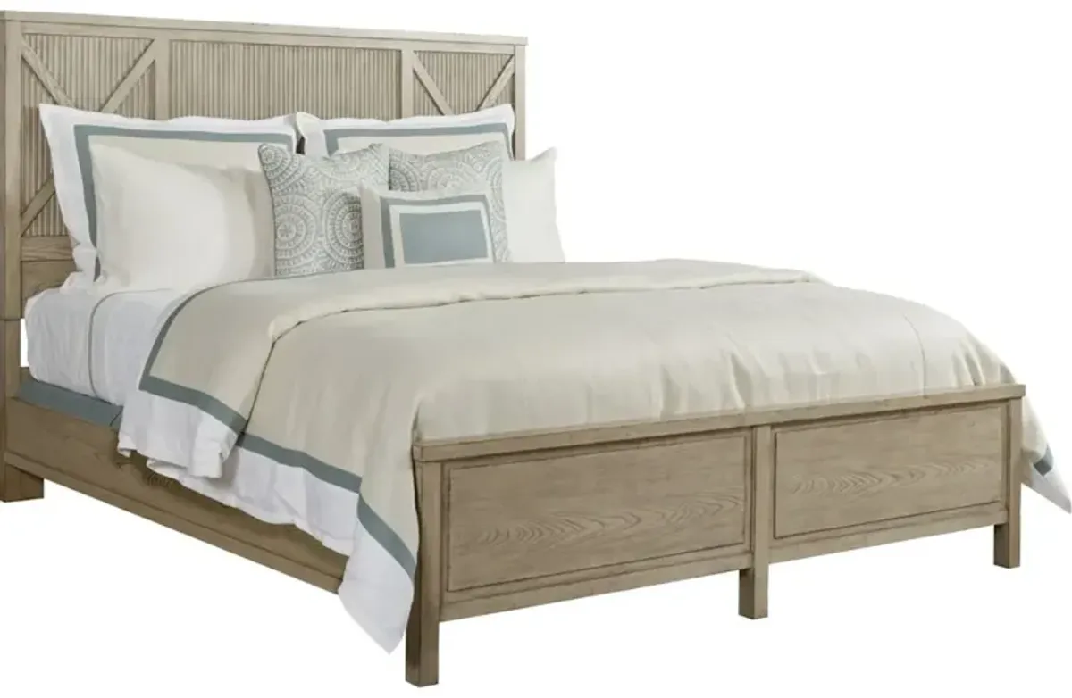 Canton Panel California King Bed Complete