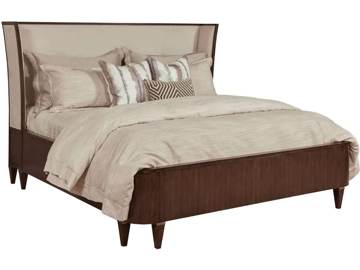 Morris Upholstered California King Bed Complete