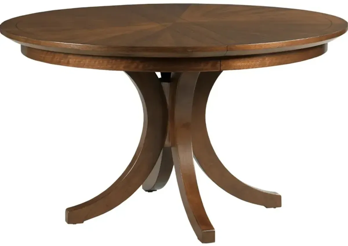 Warner Round Dining Table Complete