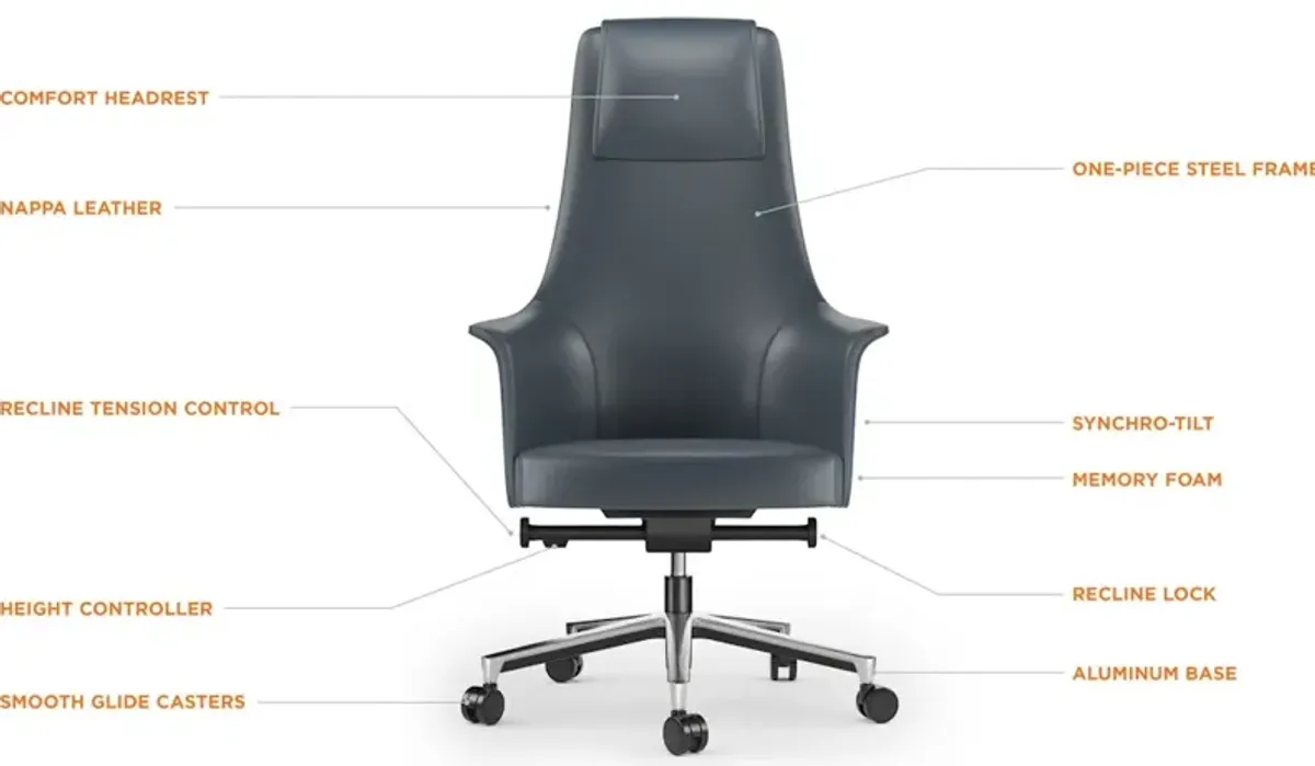 Bolo 3531 Leather Office Chair