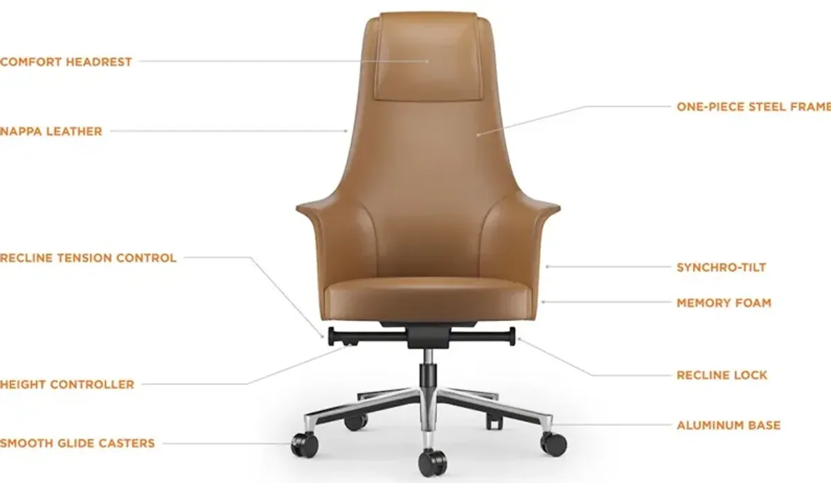 Bolo 3531 Leather Office Chair