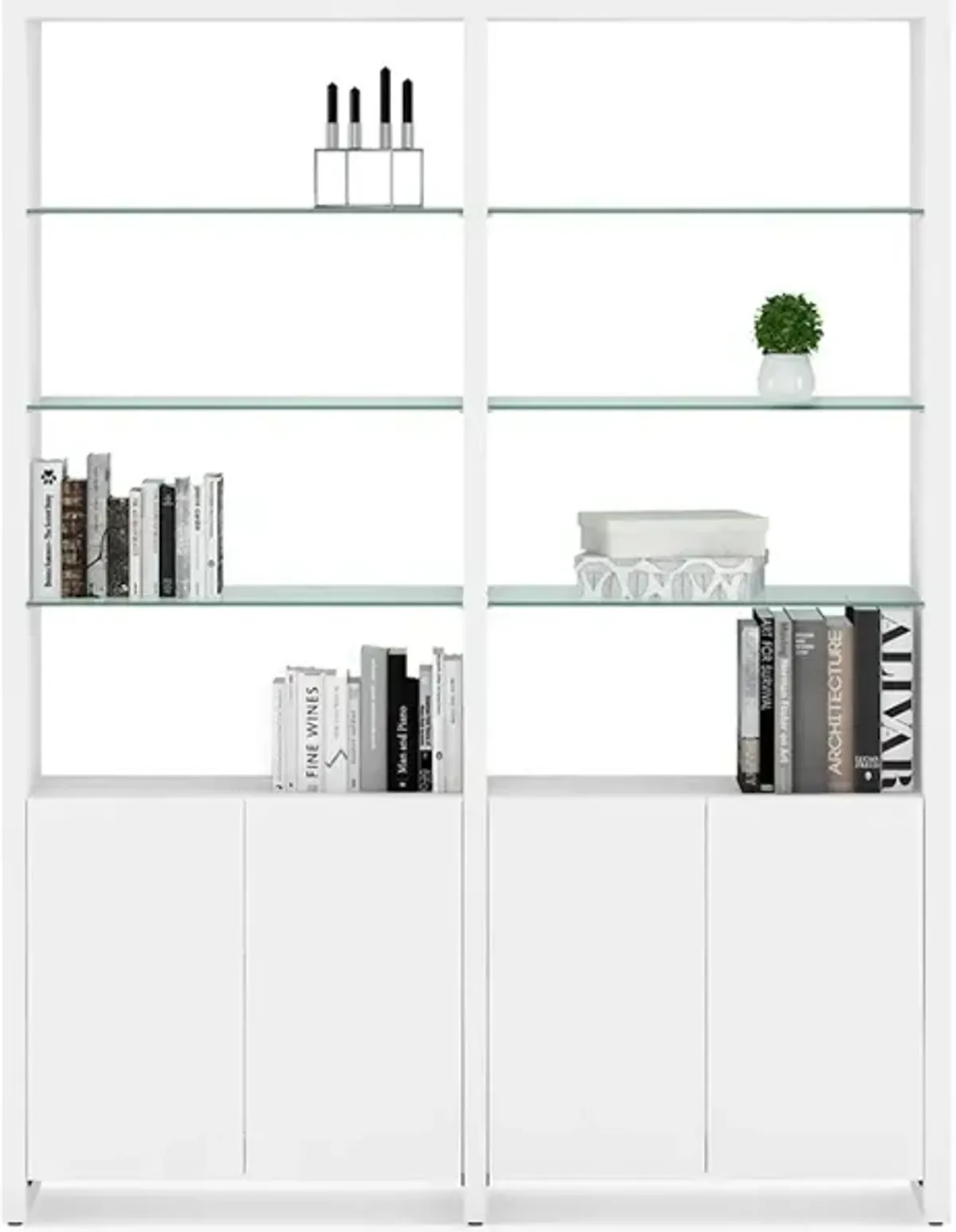 Linea System 2-Shelf System - 64 Wide SW