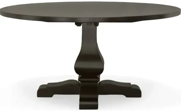 Bristow 60in Round Dining Table - Chocolate