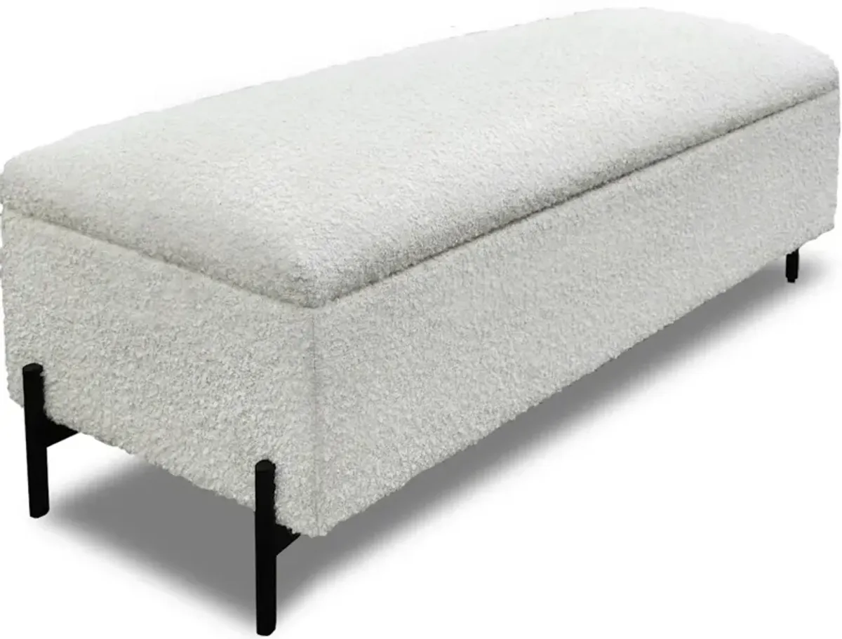 Grayson Upholstered Storage Bench