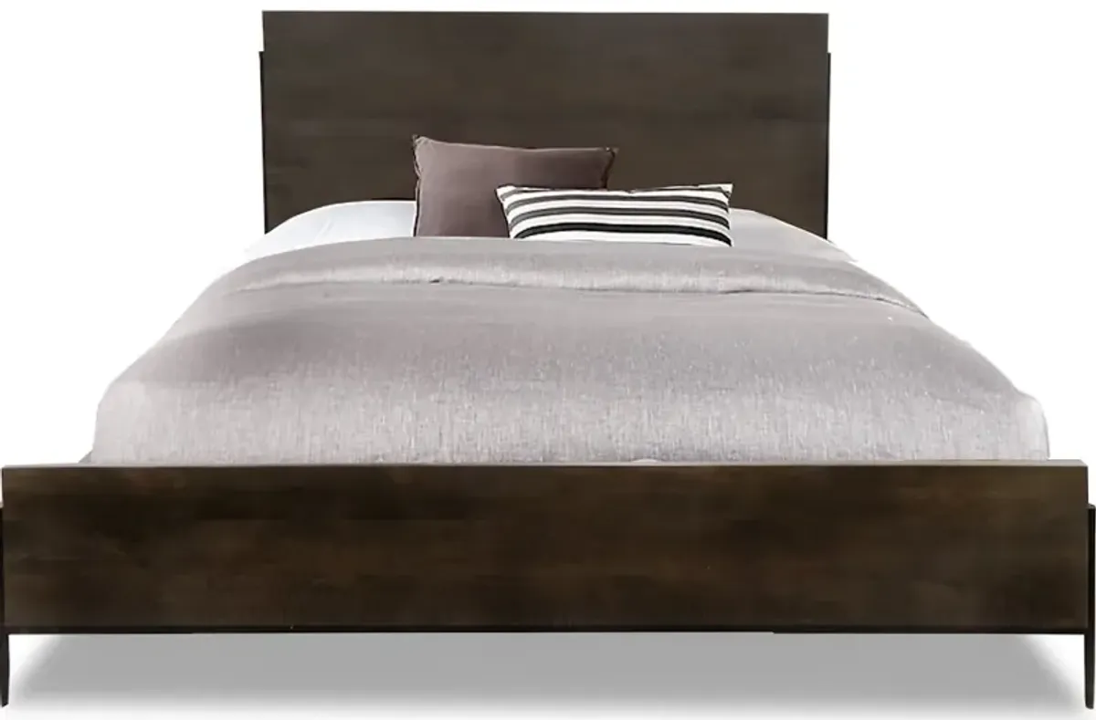 Justin Queen Panel Bed