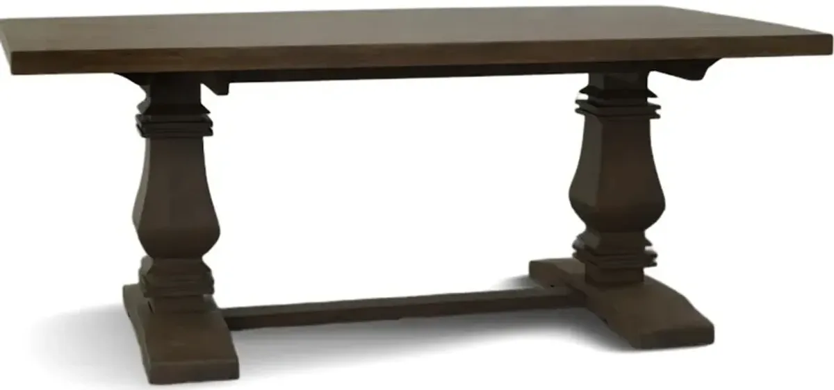 Bristow 72in Dining Table - Chocolate