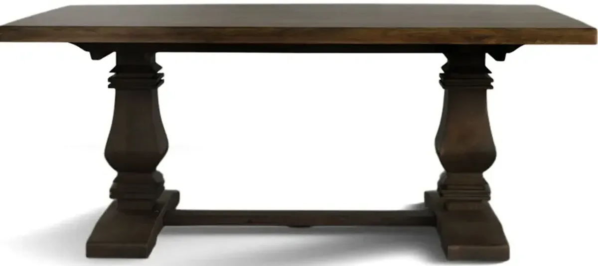 Bristow 72in Dining Table - Chocolate