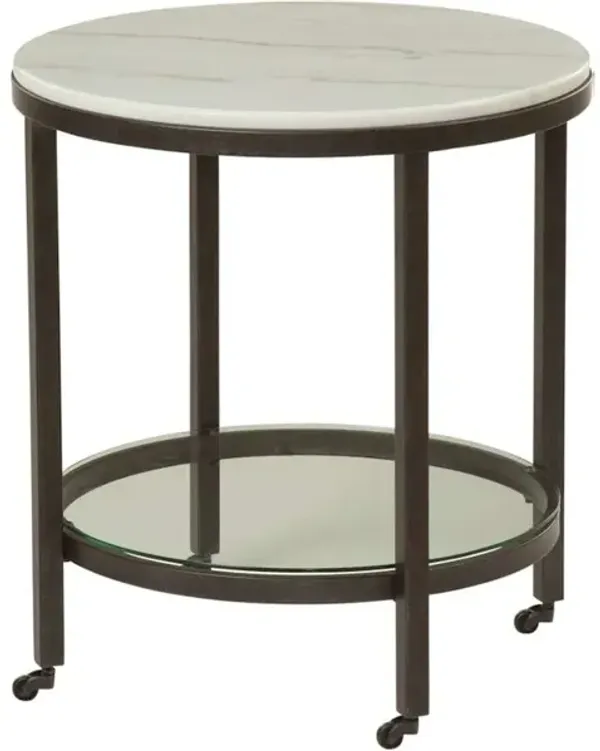 Whitman Round End Table