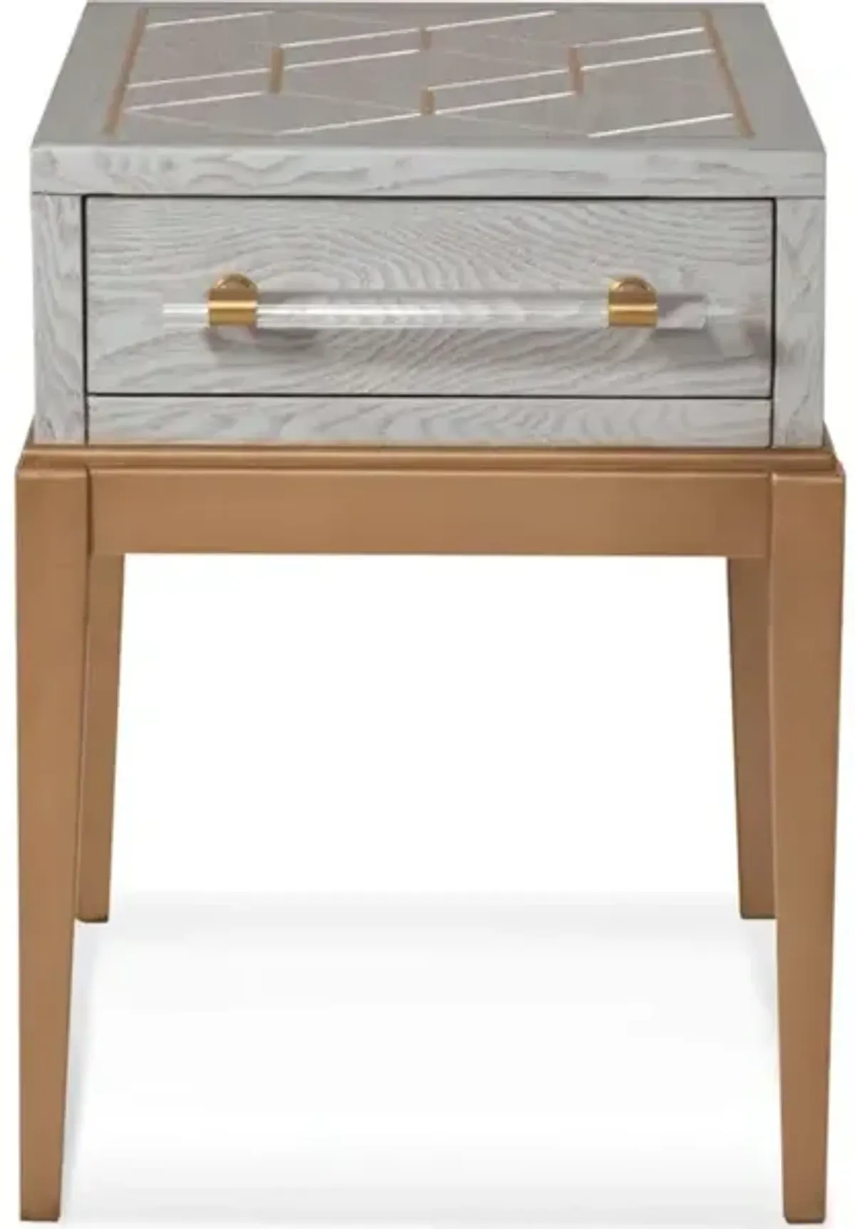 Perrine Wood Chairside Table