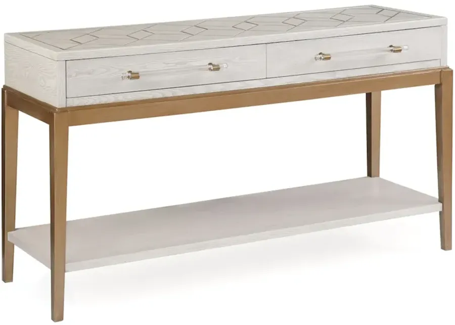 Perrine White Console