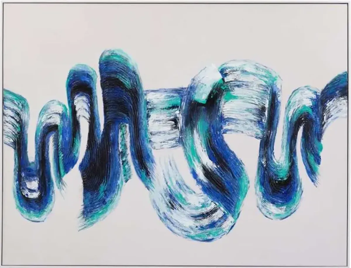 In Motion Framed Canvas