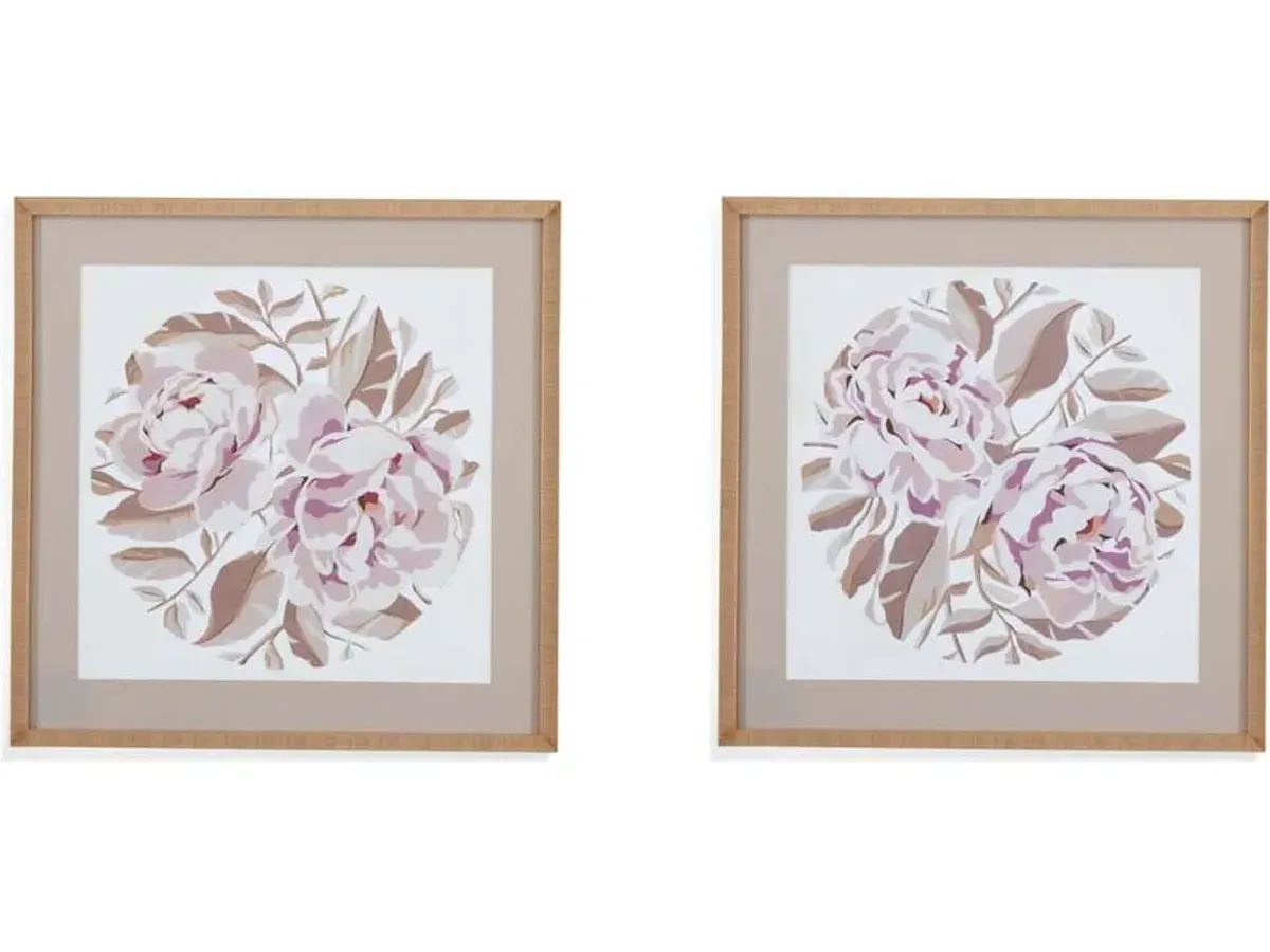 Eye of Peony I Framed Print