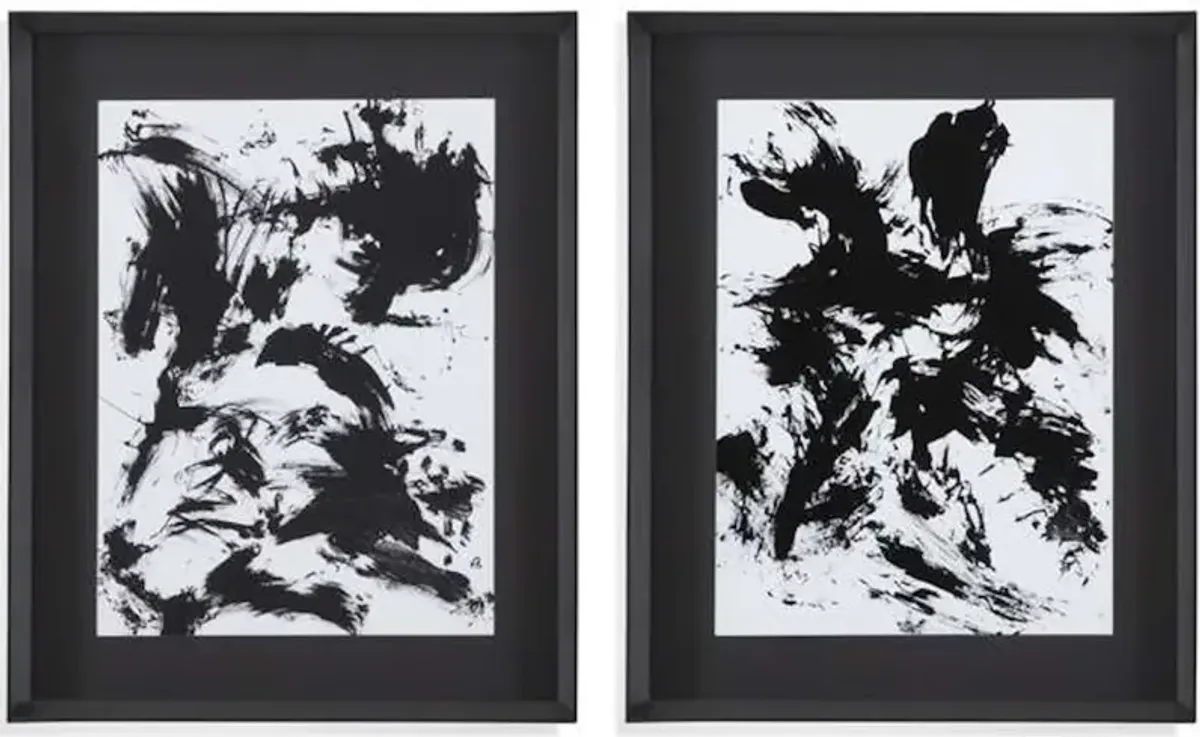 Art - Expressive Abstract Set of 2