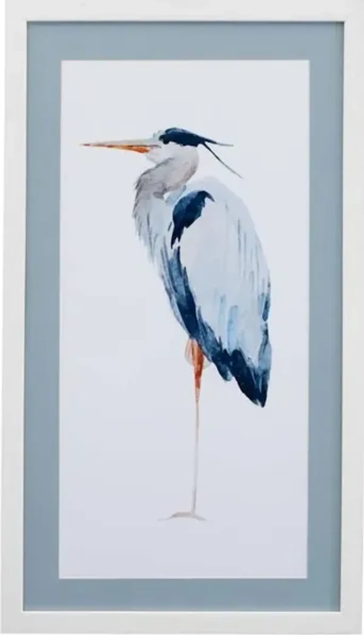 Heron III Framed Print
