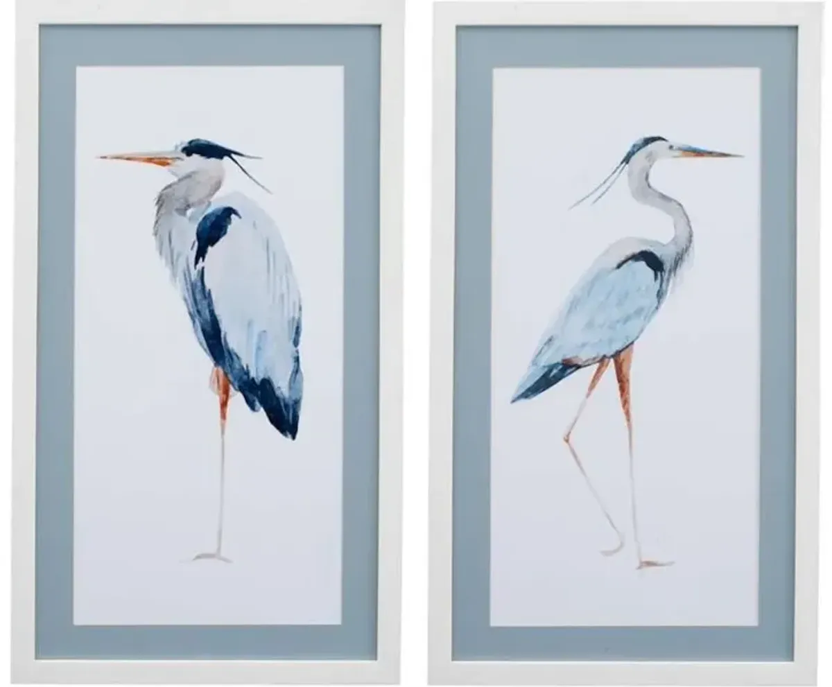 Heron I Framed Print
