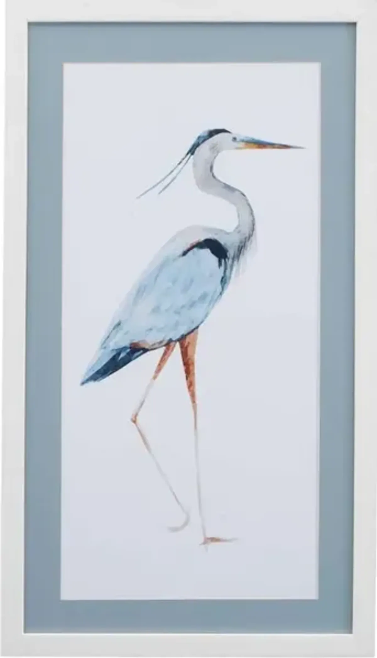 Heron I Framed Print
