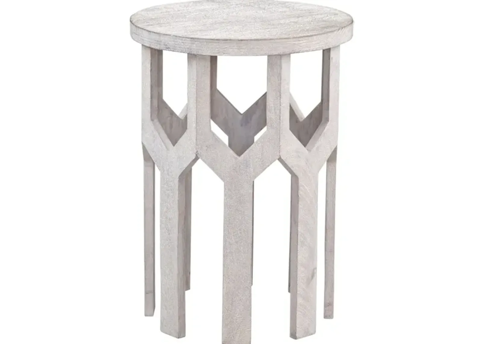 Lloyd White Accent Table