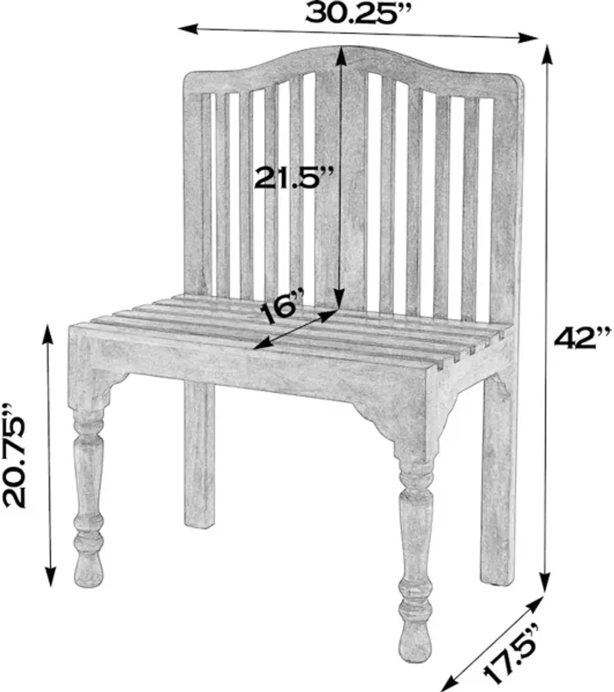 Roseland Bench