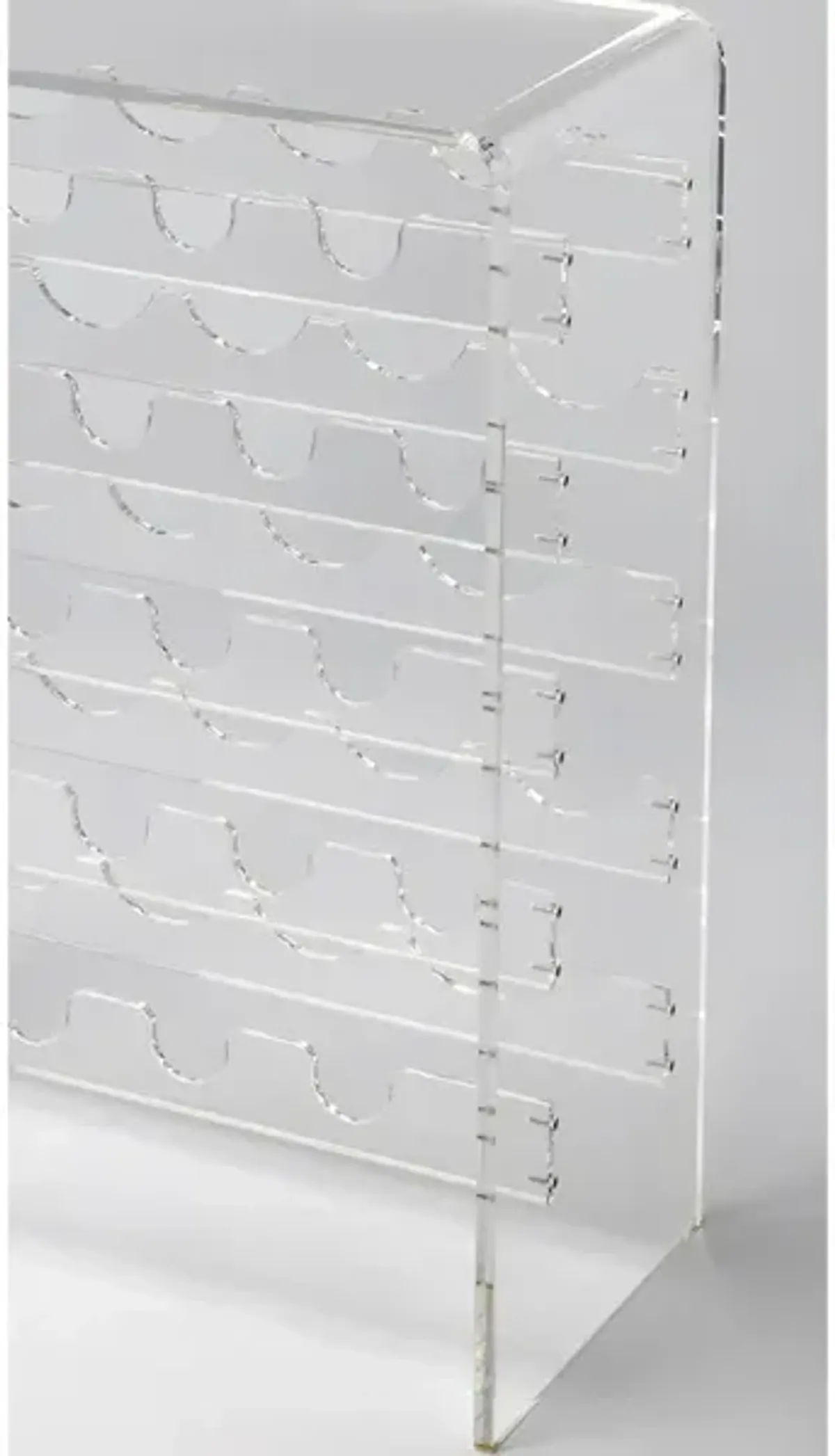 Crystal Clear Wine Rack
