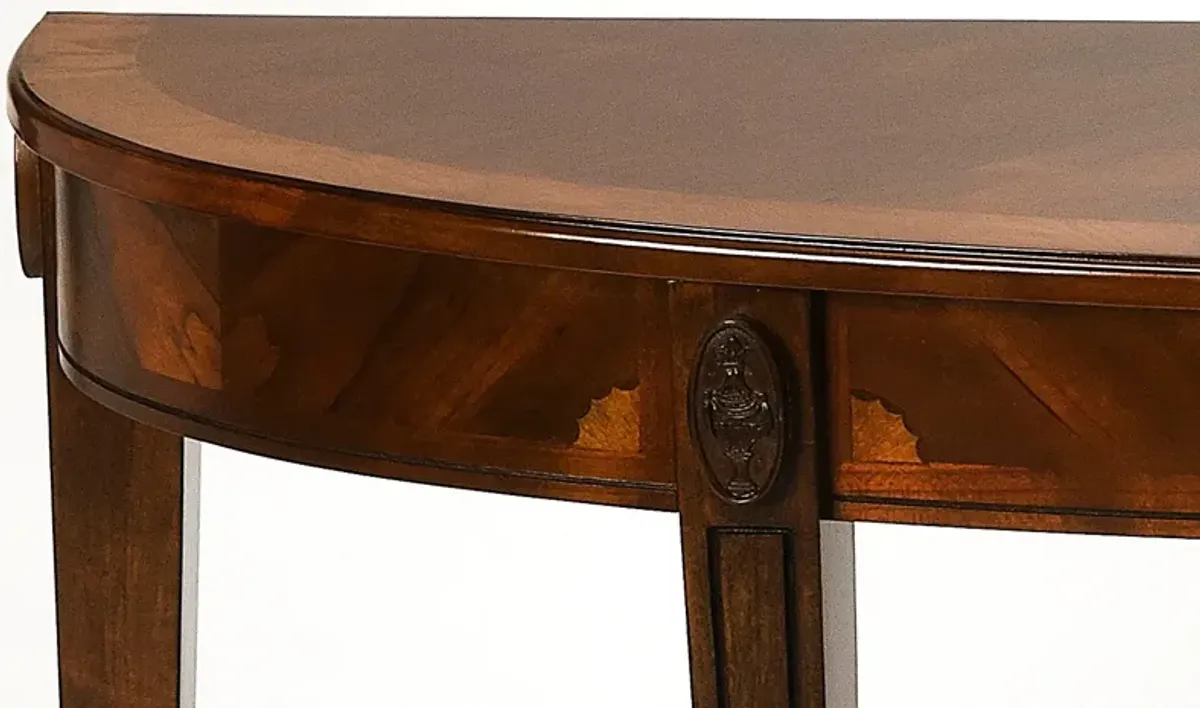 Astor Demilune Console Table