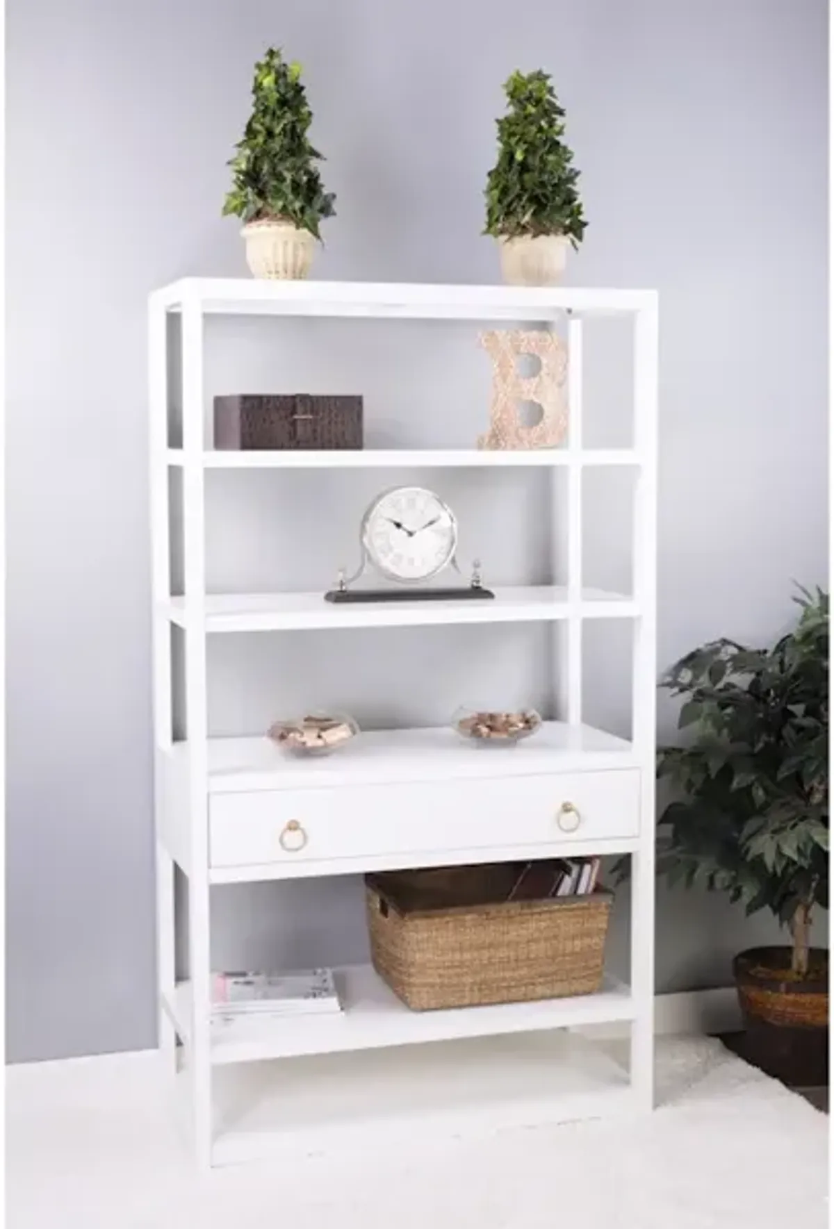 Lark Etagere Bookcase