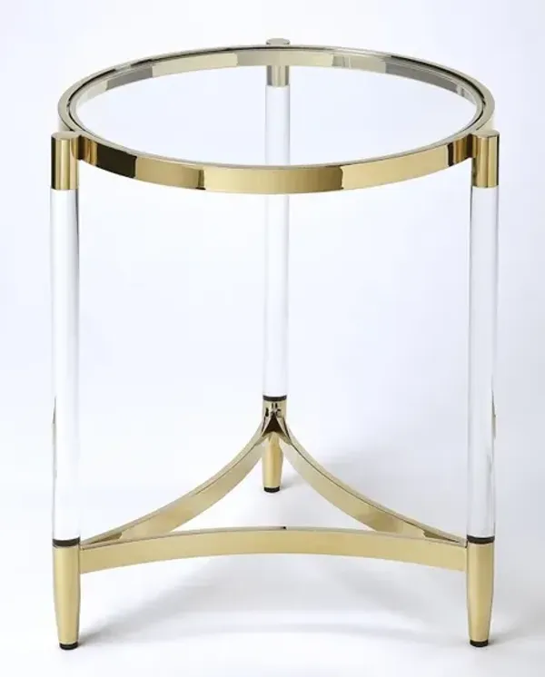 Charlene Round End Table