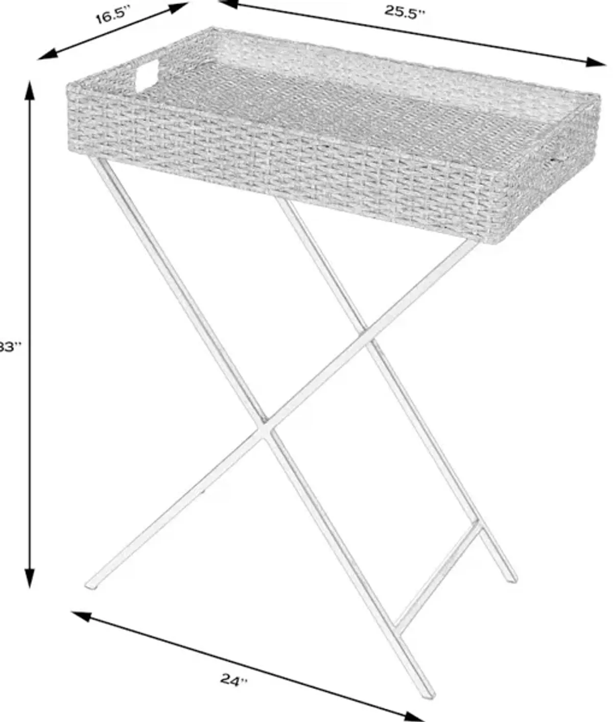 Fern Tray Table