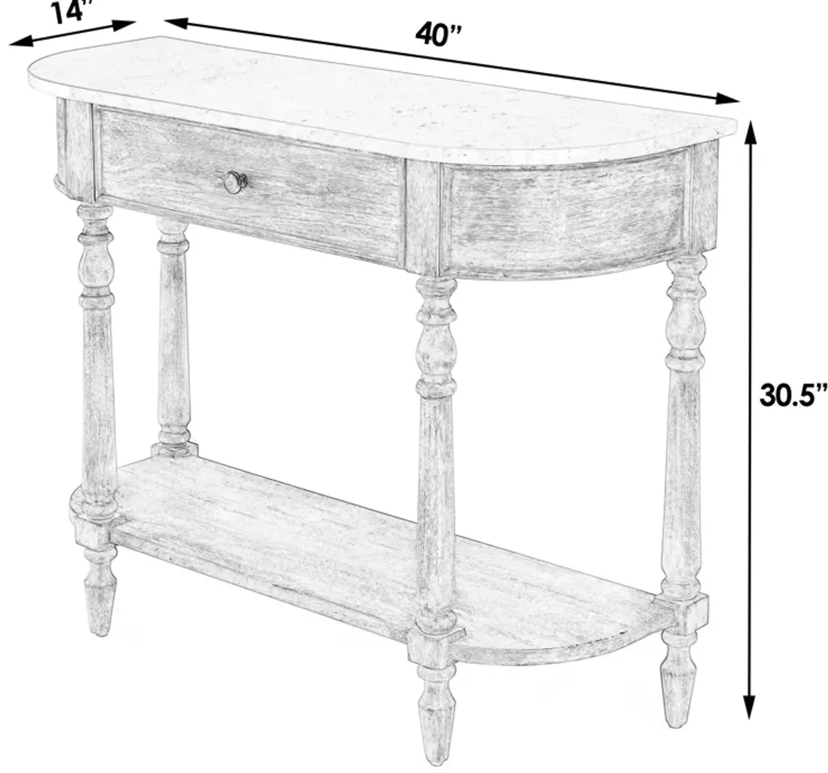 Danielle Console Table