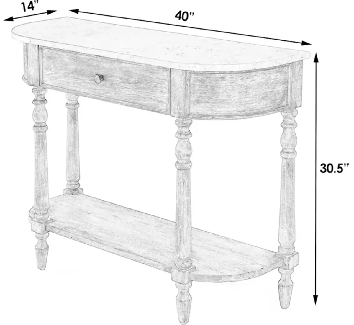 Danielle Console Table