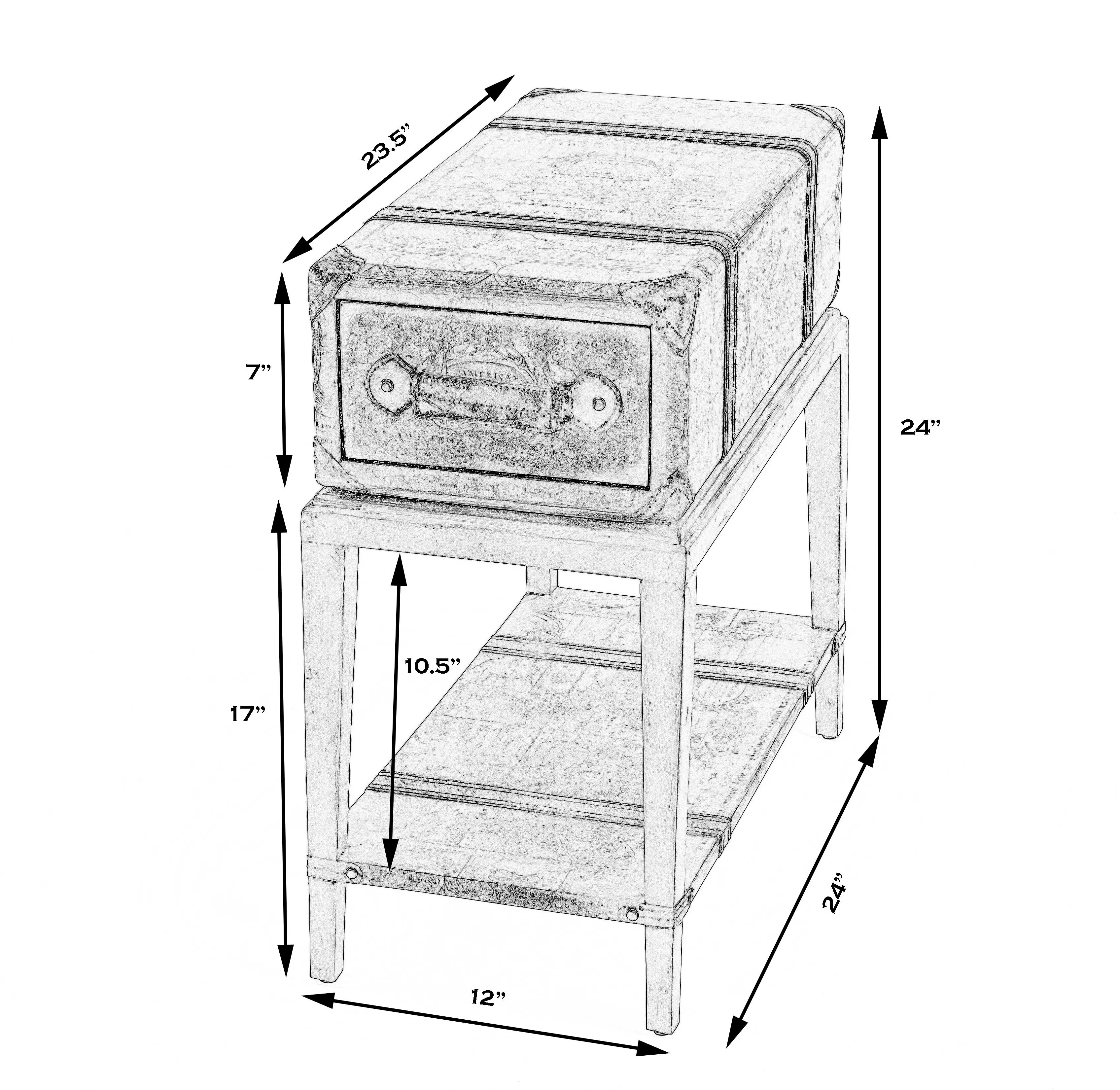 Vasco Side Table