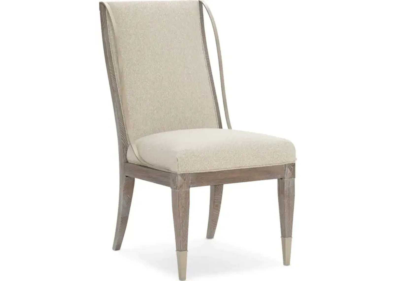 OPEN ARMS SIDE CHAIR