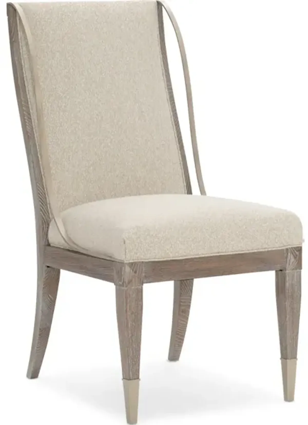 OPEN ARMS SIDE CHAIR