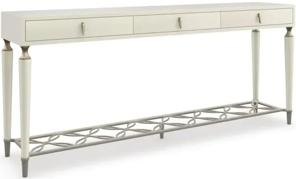 CONSTANTLY CHARMING CONSOLE TABLE