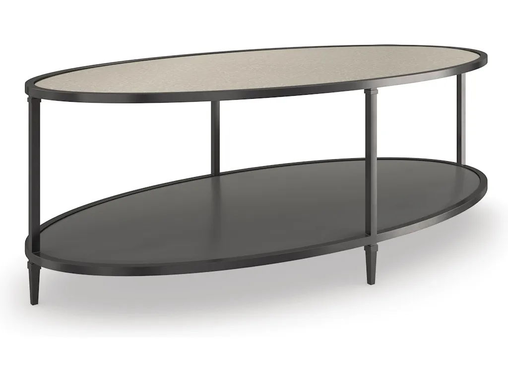 SMOULDER OVAL COCKTAIL TABLE