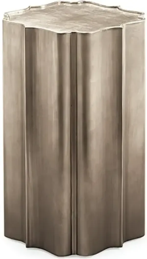 GOLD IS UP ACCENT TABLE