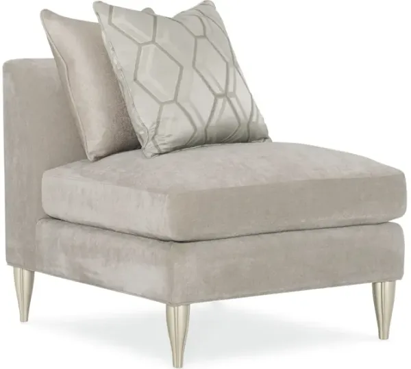 FRET KNOT ARMLESS CHAIR