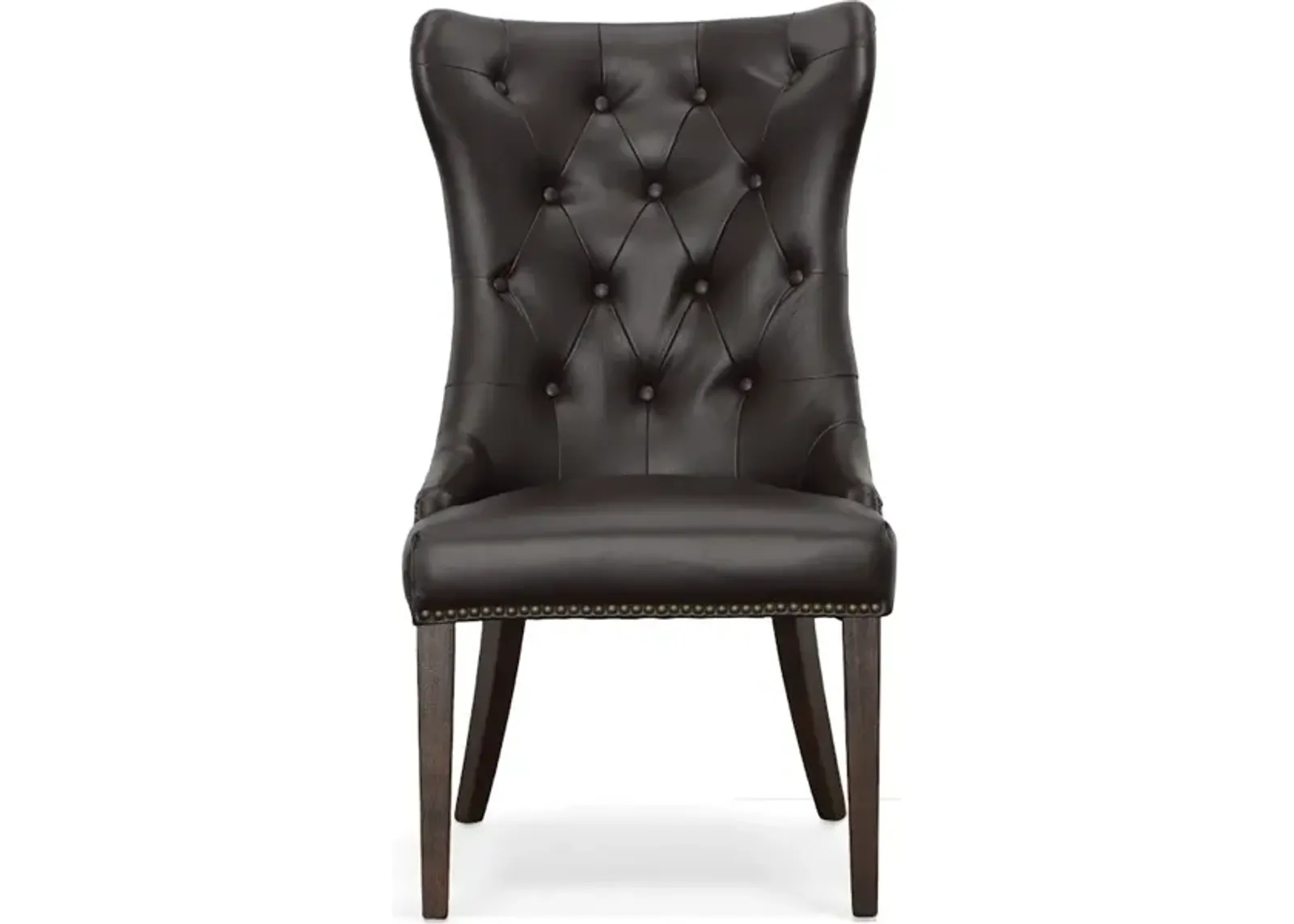 Gramercy Chair Brown Leather