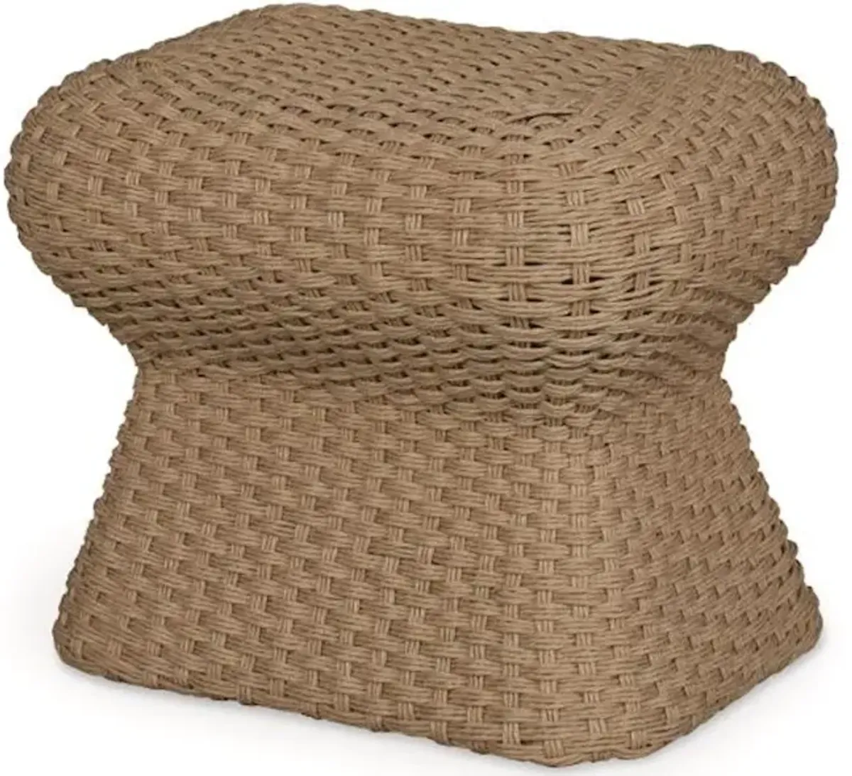 Warren Outdoor Ottoman - Natural