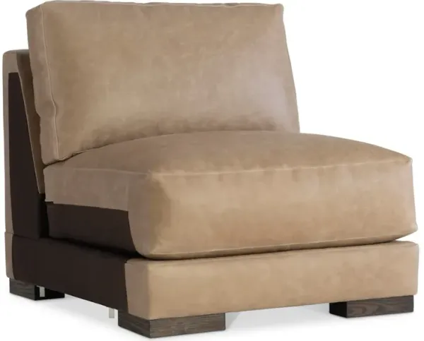 Lars Leather Armless Chair