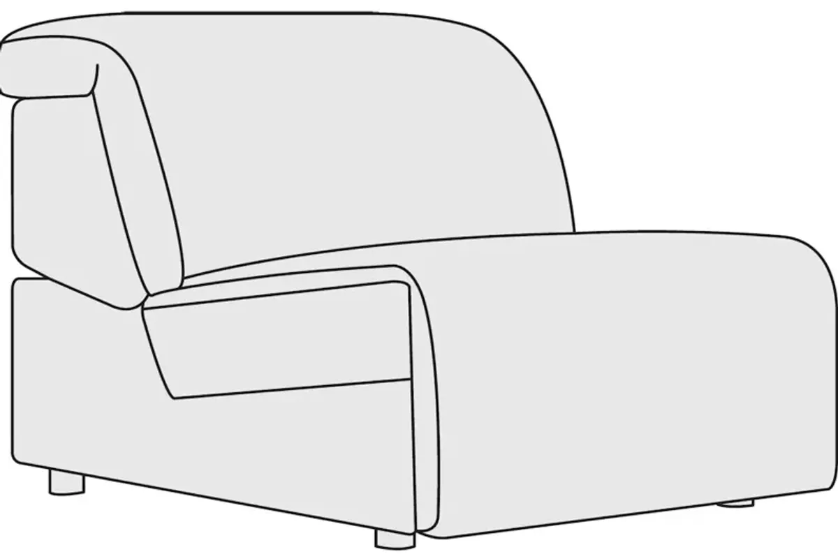 Bliss Fabric Armless Chair