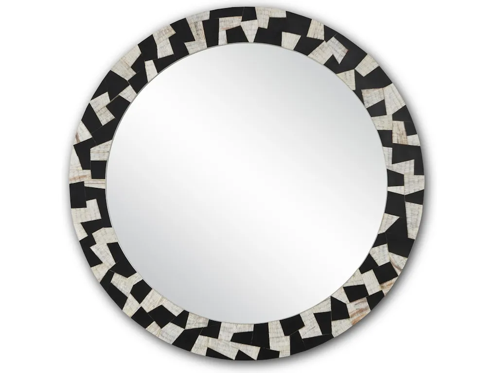 Bindu Round Mirror