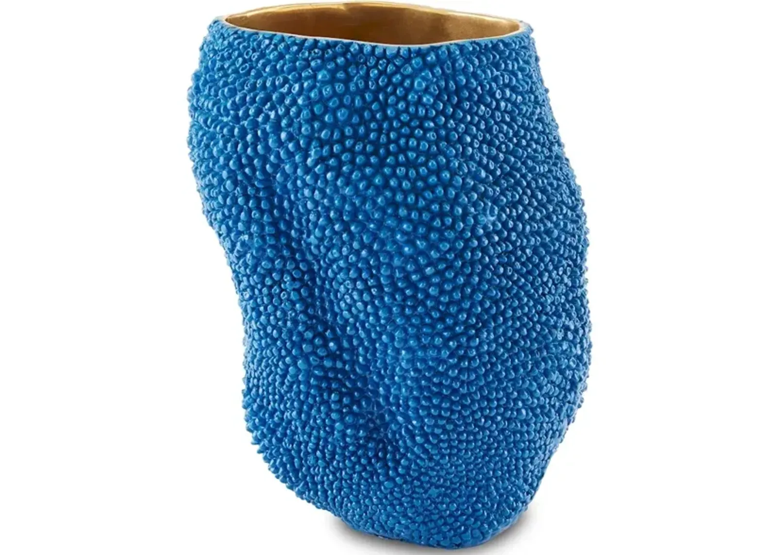 Jackfruit Small Cobalt Blue Vase