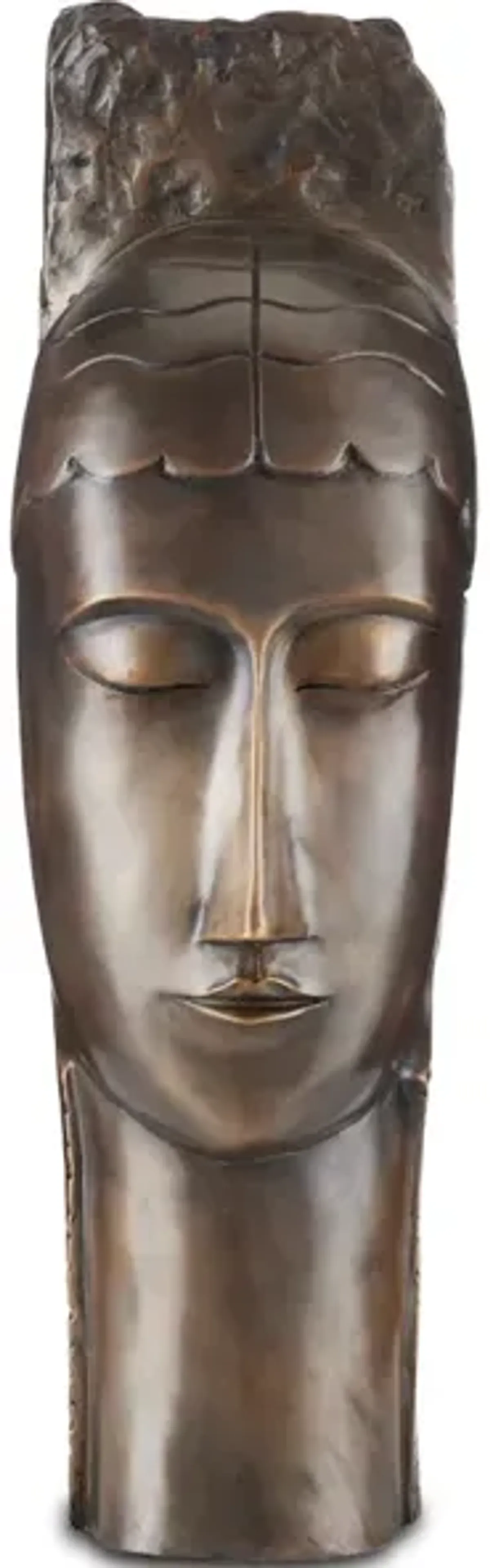 Art Deco Head Bronze