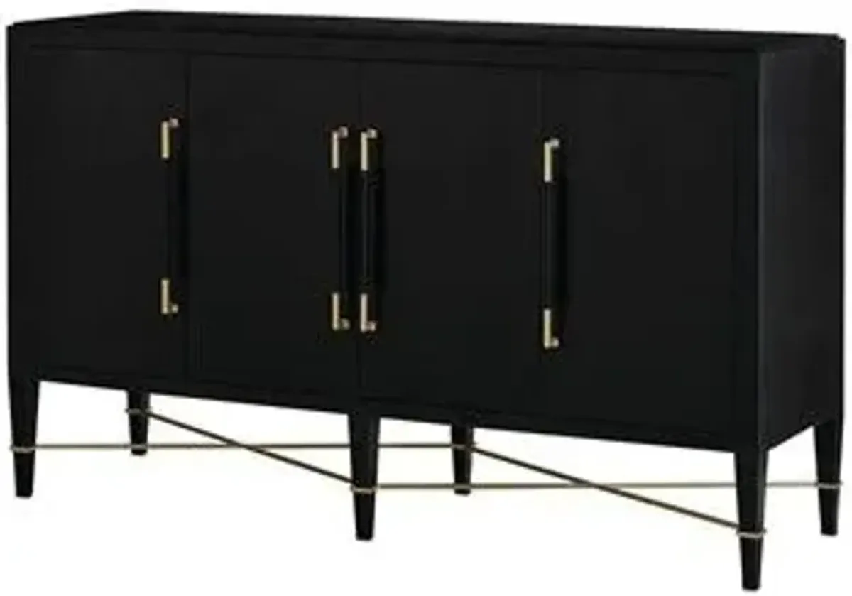 Verona Black Sideboard