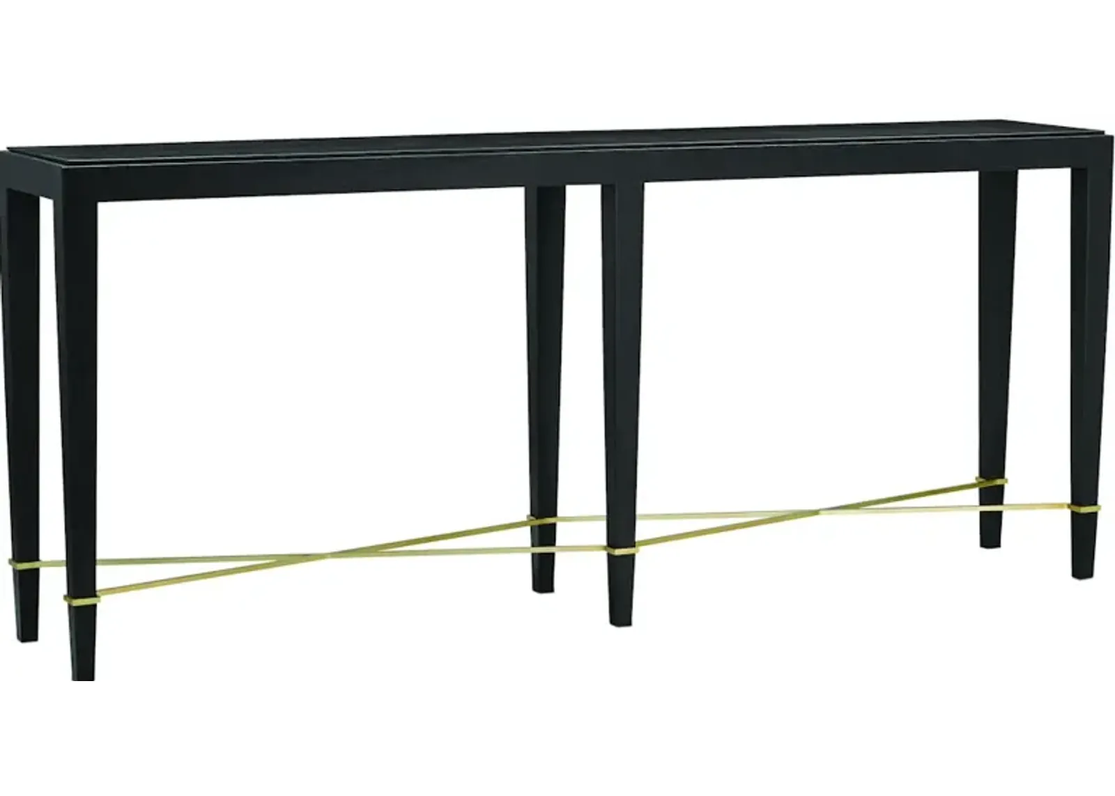 Verona Black Console Table