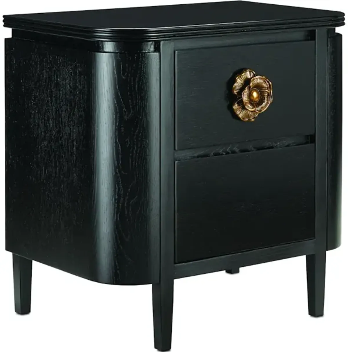 Briallen Black Nightstand