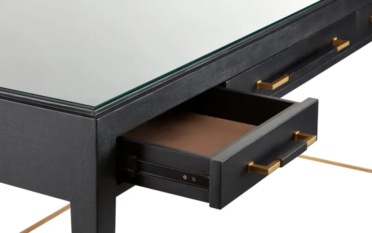 Verona Black Desk